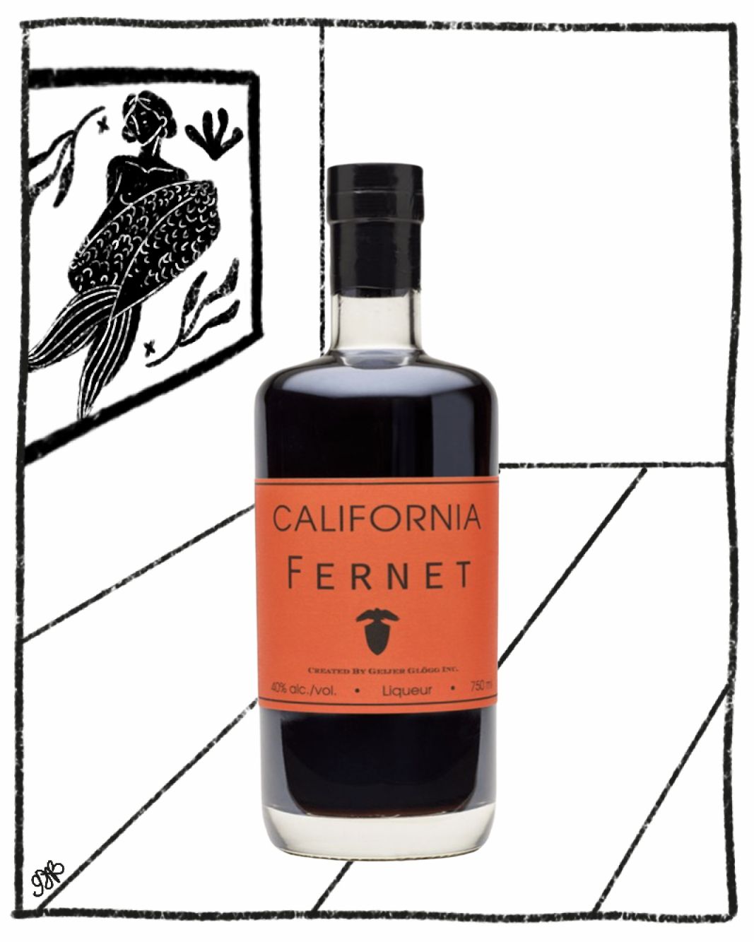 CALIFORNIA FERNET 750ML 40% ABV