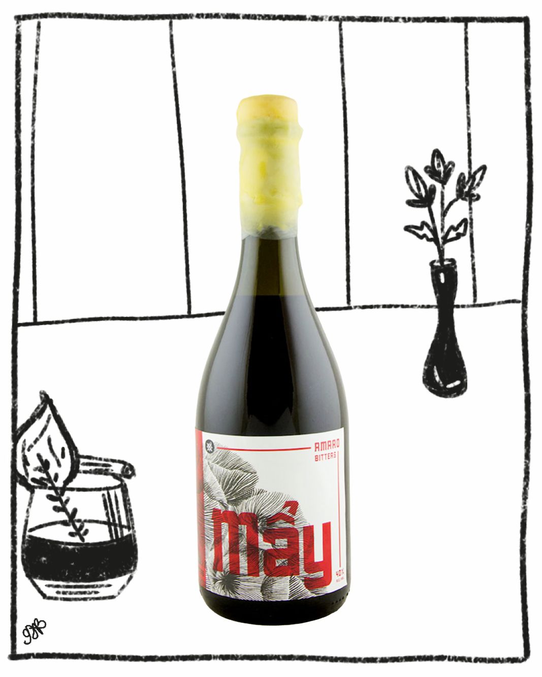 MAY VIETNAMESE AMARO BITTERS SONG CAI 750ML 40% ABV