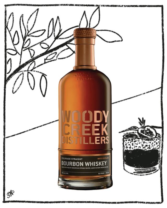 WOODY CREEK BOURBON 750ML 45% ABV