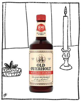 OLD OVERHOLT BONDED RYE 750ML 50% ABV