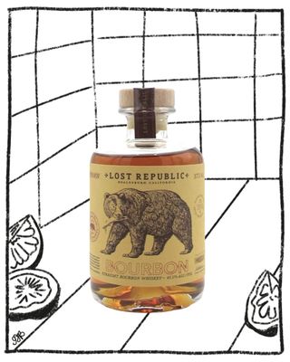 LOST REPUBLIC BOURBON 375ML 43.5% ABV