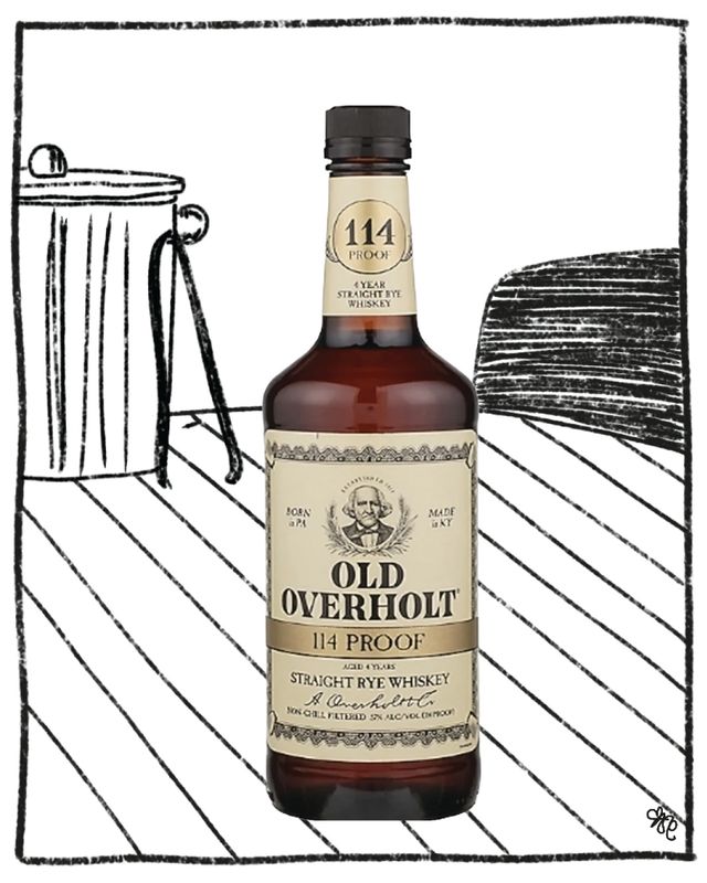 OLD OVERHOLT RYE 750ML 57% ABV