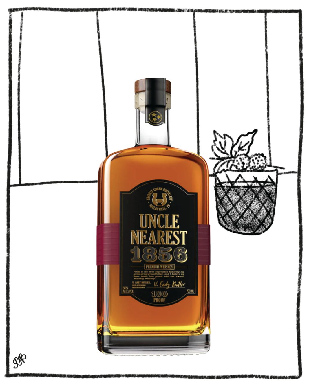 UNCLE NEAREST 1856 750ML 50% ABV