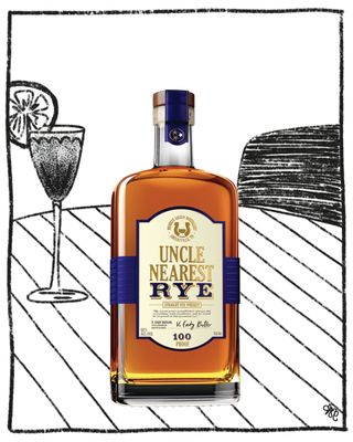 UNCLE NEAREST STRAIGHT RYE WHISKEY 750ML 50% ABV