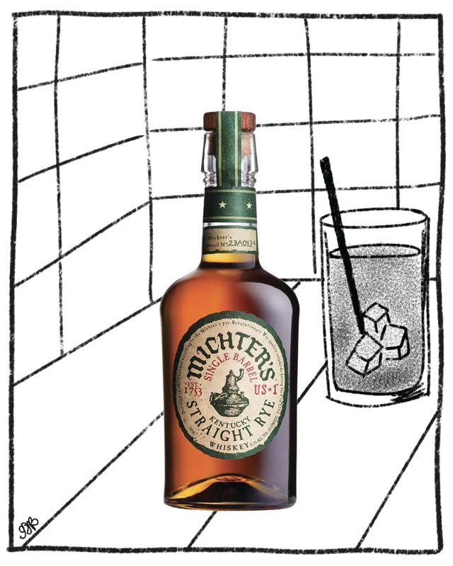 MICHTER&#39;S US SINGLE BARREL RYE 750ML 42.4% ABV