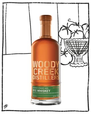 WOODY CREEK STRAIGHT RYE 750ML 45% ABV