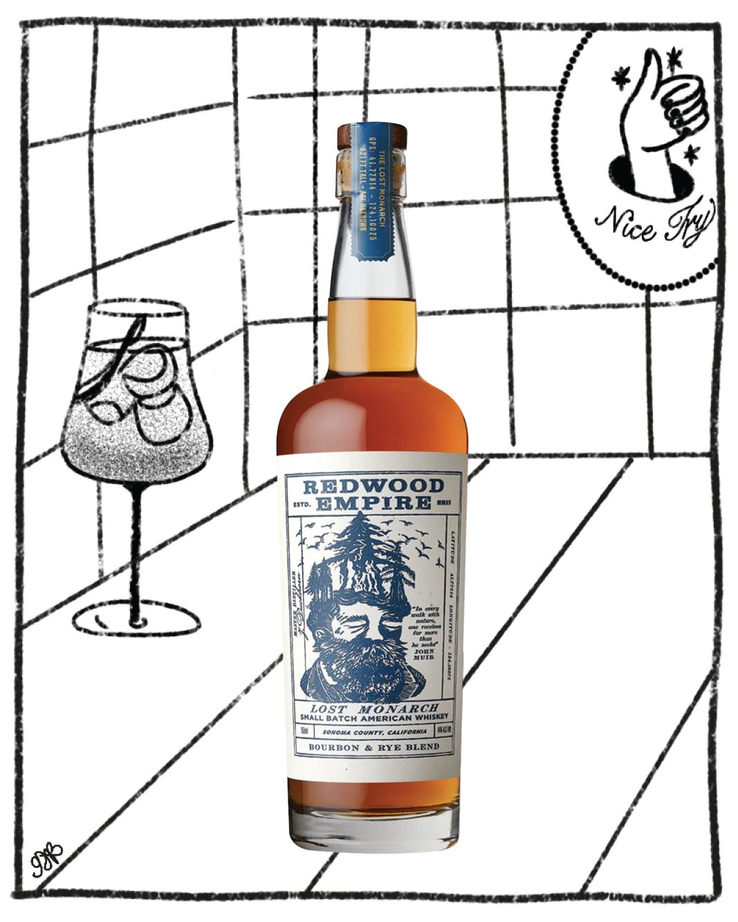 REDWOOD EMPIRE LOST MONARCH 750ML 45% ABV