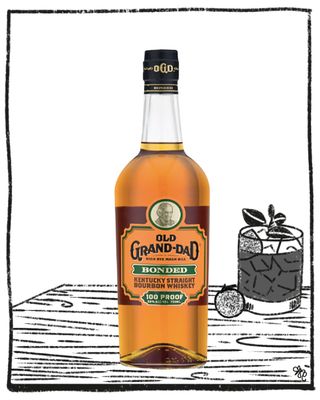 OLD GRAND-DAD BONDED BOURBON 750ML 50% ABV
