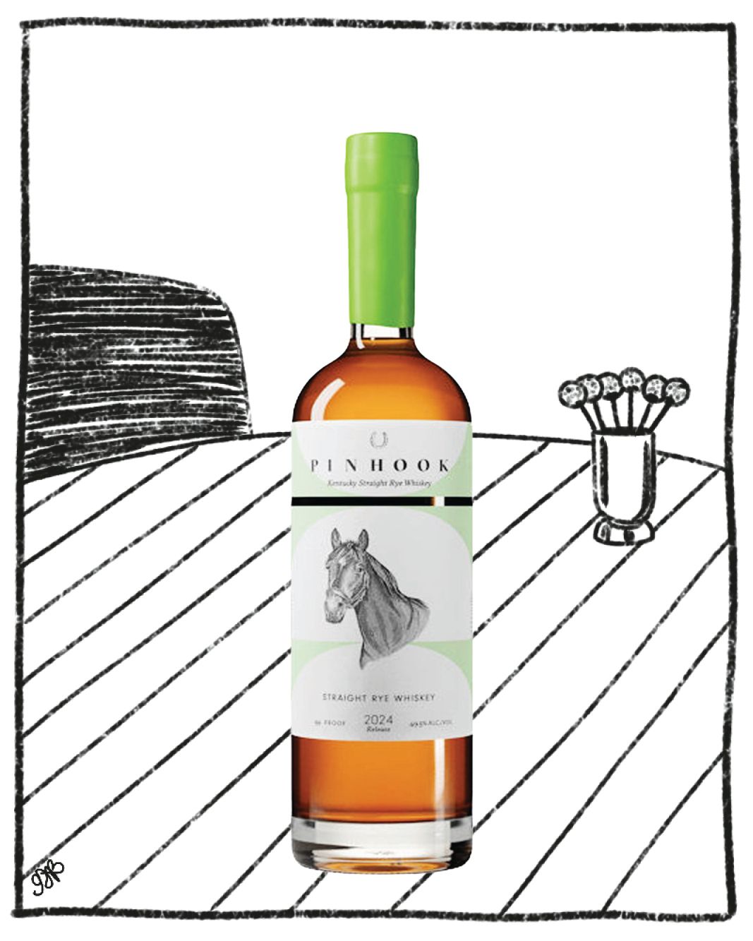 PINHOOK FLAGSHIP RYE 750ML 49.5% ABV