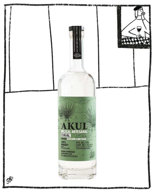 MEZCAL AKUL CIRIAL 750ML 45% ABV
