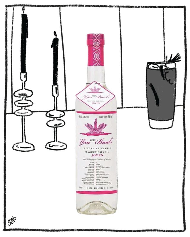 YUU BAAL MEZCAL JOVEN ESPADIN 750ML 48% ABV