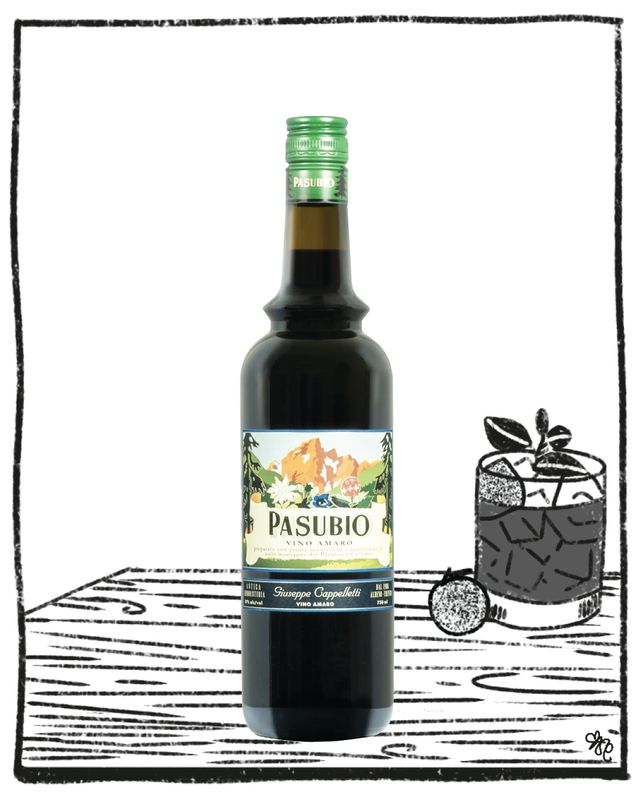 PASUBIO VINO AMARO 750ML 17% ABV