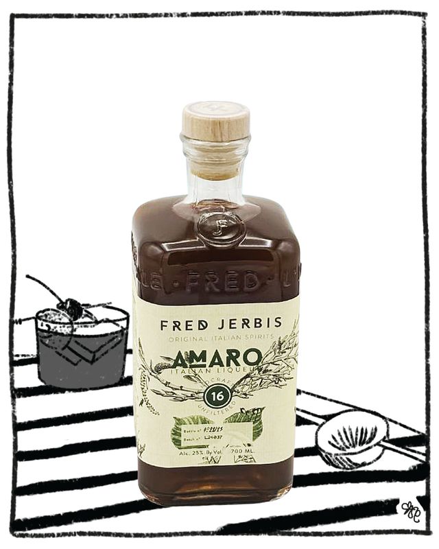 FRED JERBIS AMARO 16 700ML 25% ABV