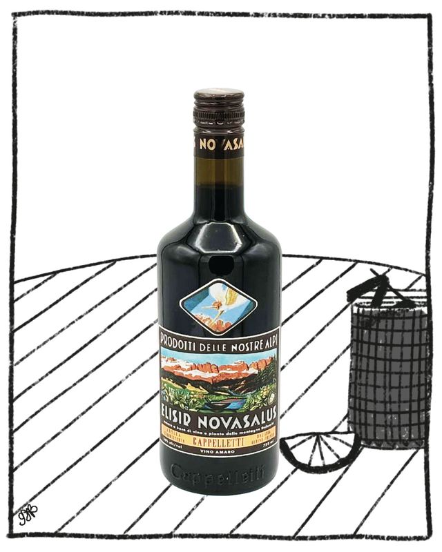 ELISIR NOVASALUS VINO AMARO 750ML 16% ABV