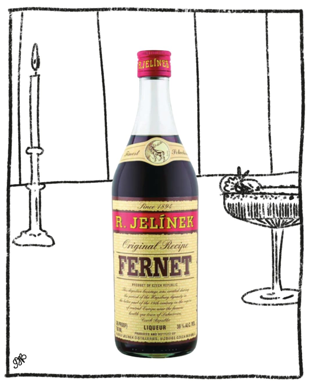 JELINEK FERNET 700ML 38% ABV