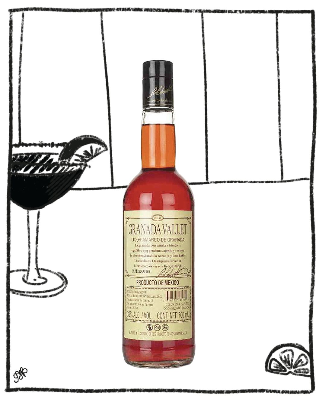 GRANADA VALLET 750ML 32% ABV