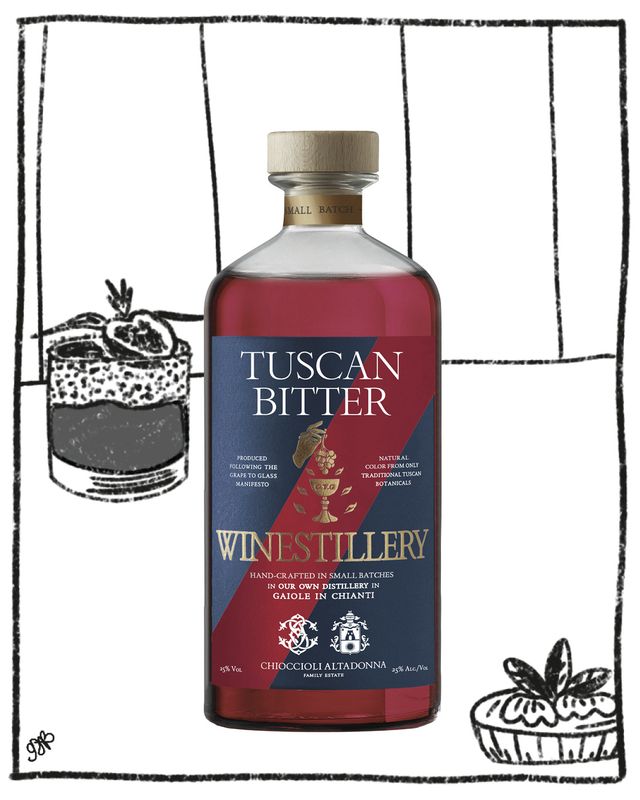 WINESTILLERY TUSCAN BITTER 700ML 25% ABV