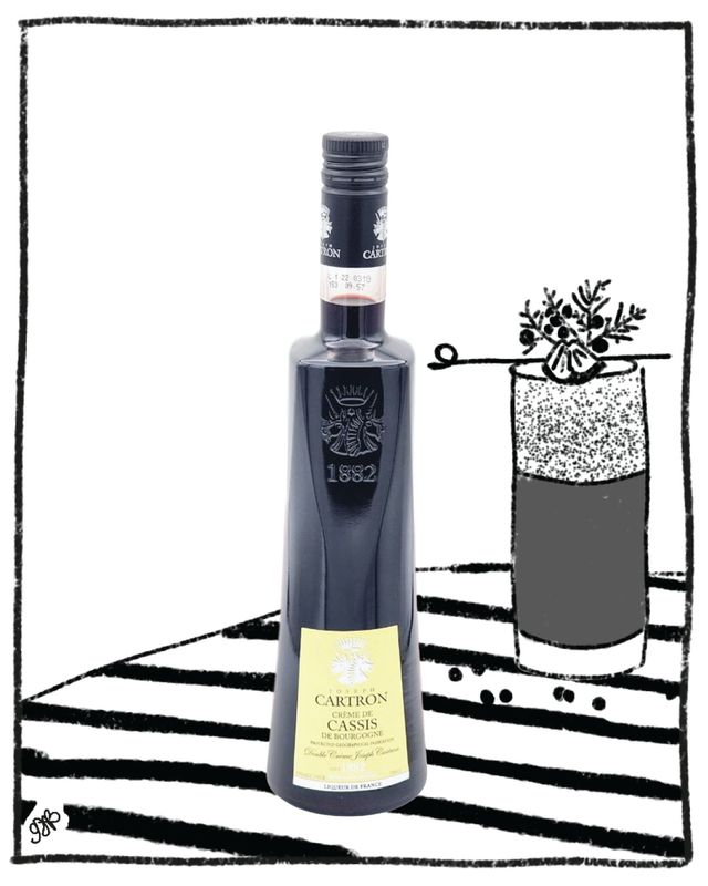 JOSEPH CARTRON CREME DE CASSIS 700ML 19% ABV