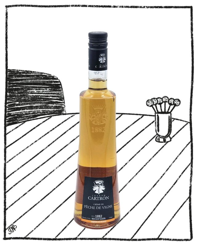 JOSEPH CARTRON CREME DE PECHE 700ML 18% ABV