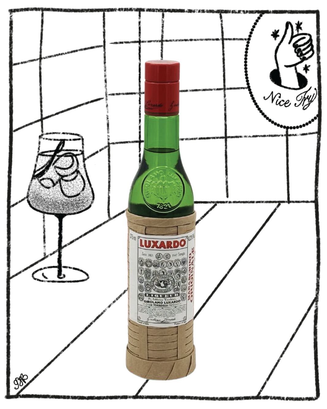 LUXARDO MARASCHINO 375ML 32% ABV