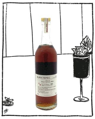 ALMA TEPEC LICOR DE CHILE PASSILLA MIXE 750ML 40% ABV