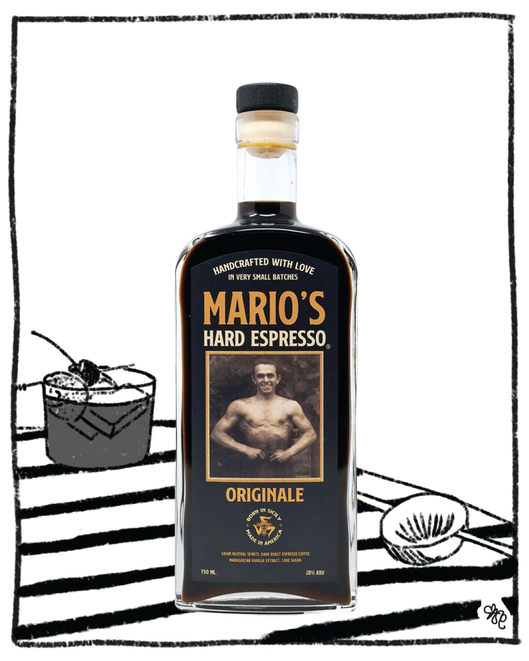 MARIO'S HARD ESPRESSO 750ML 28% ABV