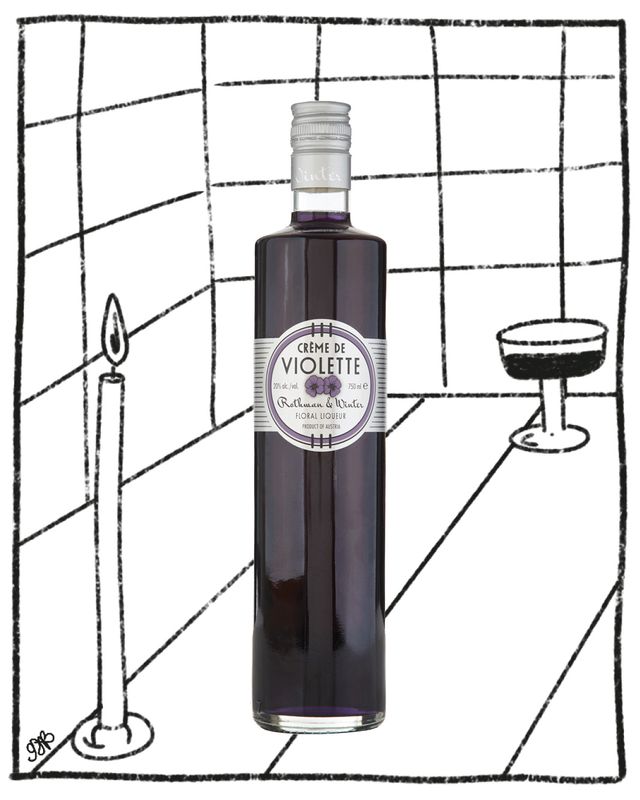 ROTHMAN &amp; WINTER CREME DE VIOLET 750ML 20% ABV