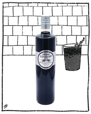 ROTHMAN &amp; WINTER ELDERBERRY LIQUEUR 750ML 24% ABV