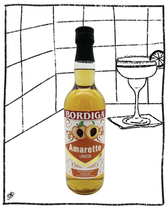 BORDIGA AMARETTO 700ML 28% ABV