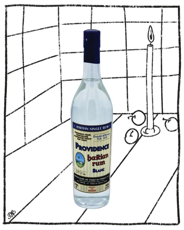 PROVIDENCE HAITIAN RUM BLANC DUNDER &amp; SYRUP 700ML 56% ABV