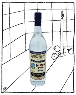PROVIDENCE HAITIAN RUM BLANC DUNDER &amp; SYRUP 700ML 56% ABV