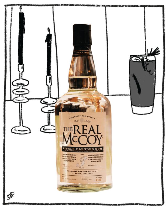 REAL MCCOY 3 YEAR RUM 750ML 40% ABV