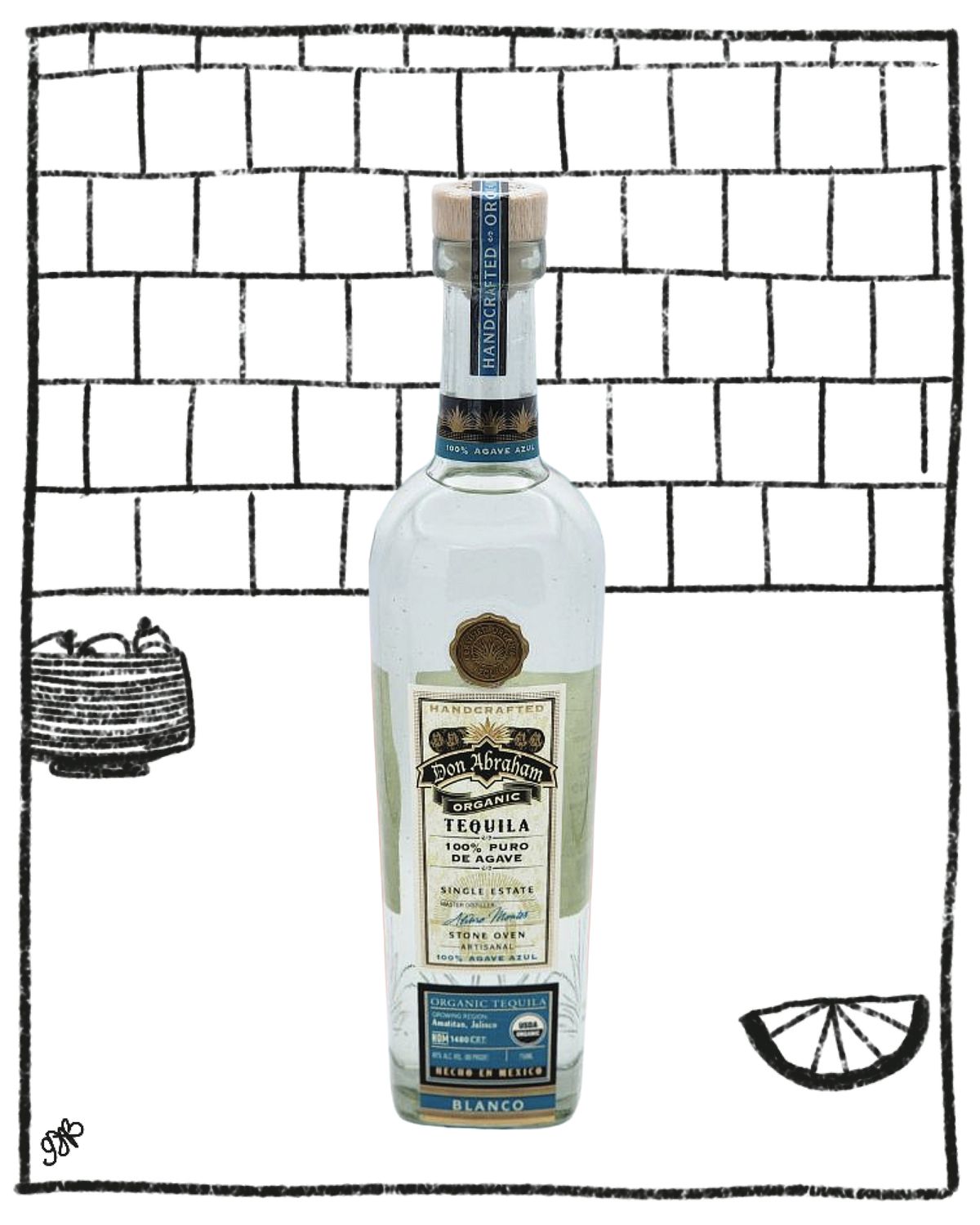 DON ABRAHAM BLANCO 750ML 40% ABV