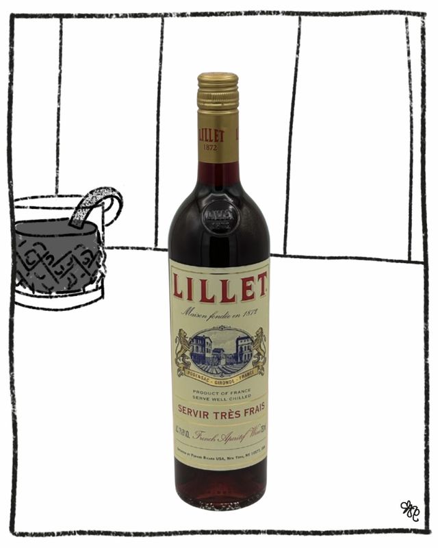 LILLET ROUGE 750ML 17% ABV