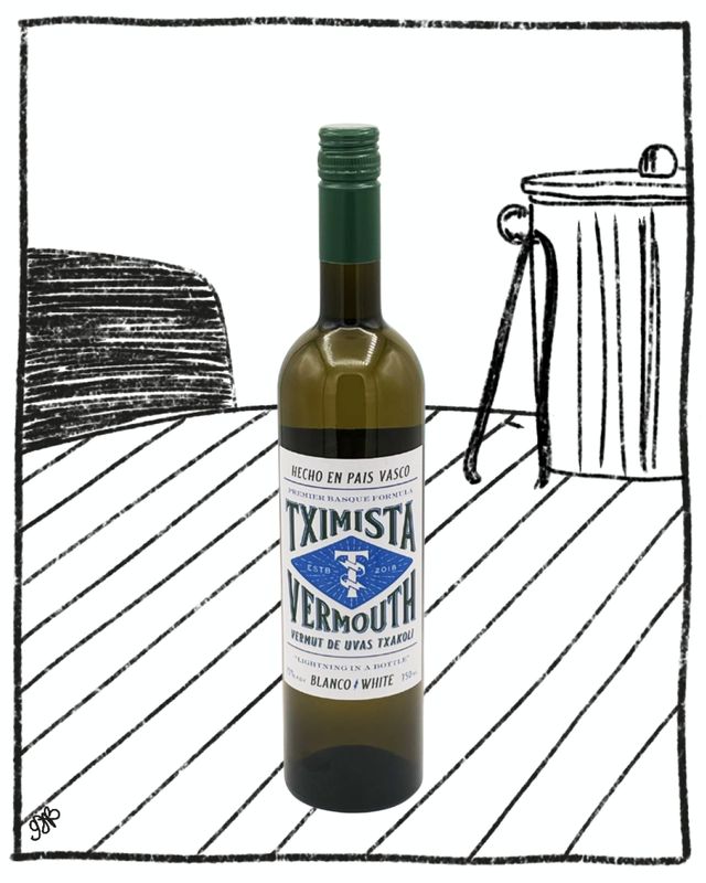 TXIMISTA VERMUT BLANCO 750ML 15% ABV
