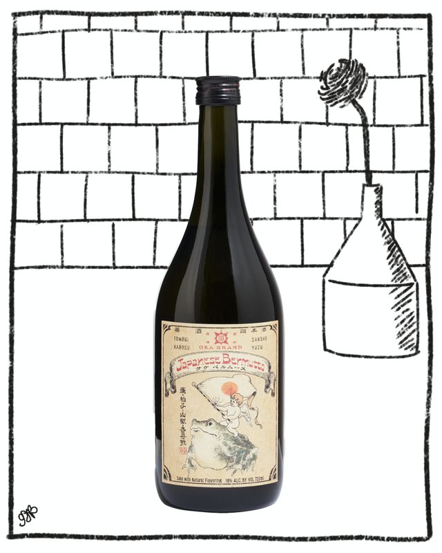 OKA KURA JAPANESE BERMUTTO SAKE VERMOUTH DRY 720ML 18% ABV