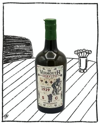 SILVIO CARTA BIANCO VERMOUTH 750ML 16% ABV