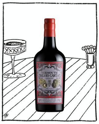 SILVIO CARTA RED VERMOUTH 750ML 18% ABV