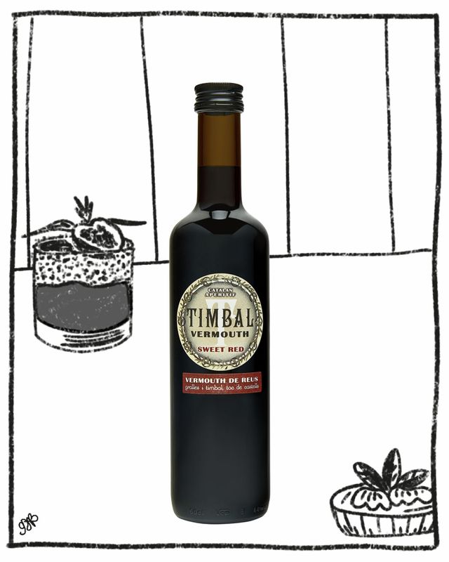 TIMBAL SWEET RED VERMOUTH 500ML 15% ABV
