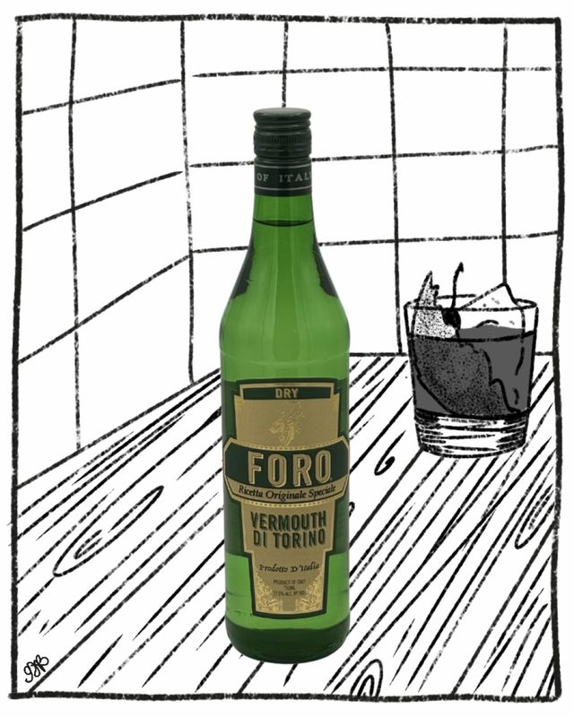 FORO VERMOUTH DRY 750ML 17.5% ABV