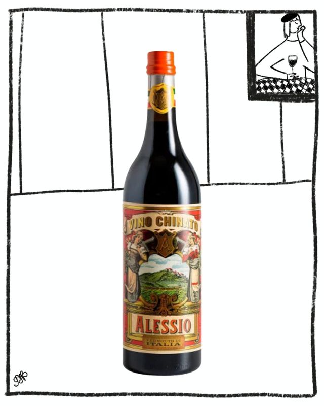 ALESSIO VINO CHINATO 750ML 16% ABV