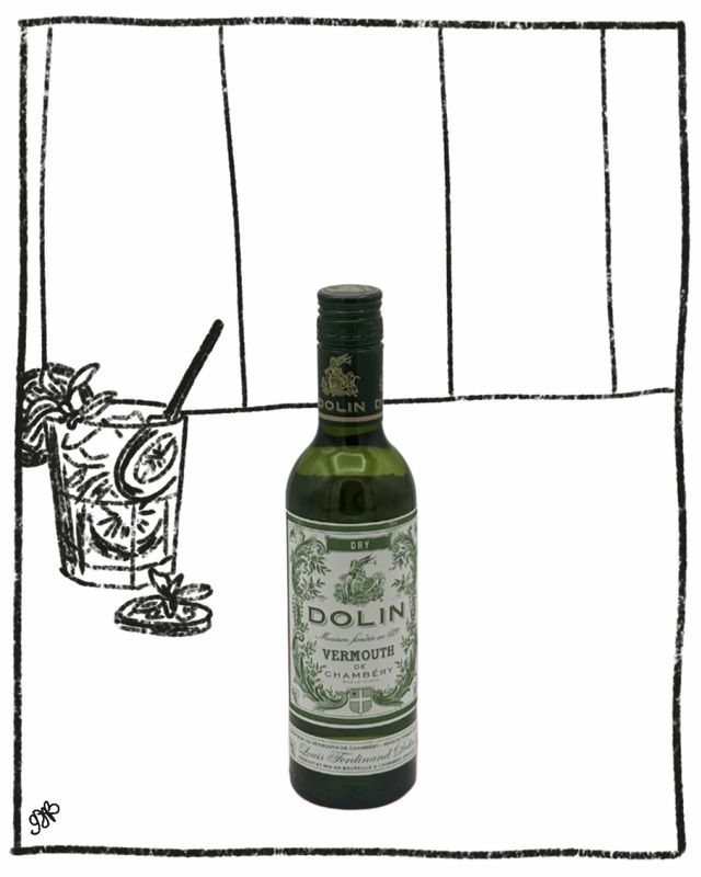 DOLIN VERMOUTH DRY DE CHAMBERY 375ML 17.5% ABV