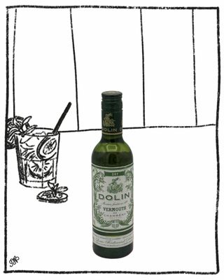 DOLIN VERMOUTH DRY DE CHAMBERY 375ML 17.5% ABV