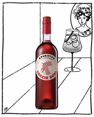 COCCHI AMERICANO ROSA 750ML 16.5% ABV