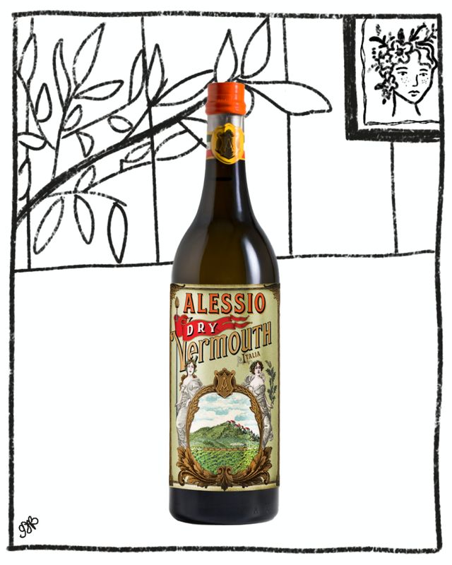 ALESSIO DRY VERMOUTH 750ML 17% ABV
