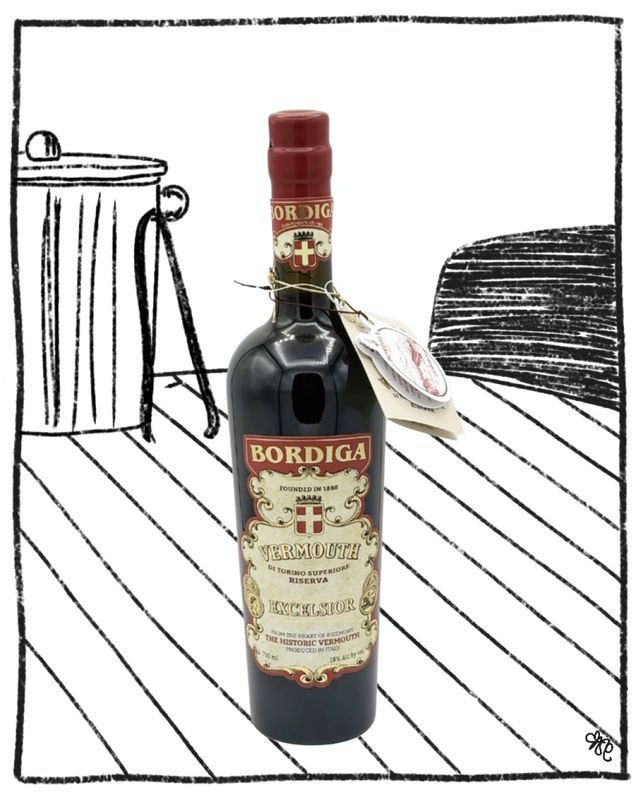 BORDIGA VERMOUTH DI TORINO EXCELSIOR RISERVA 750ML 18% ABV