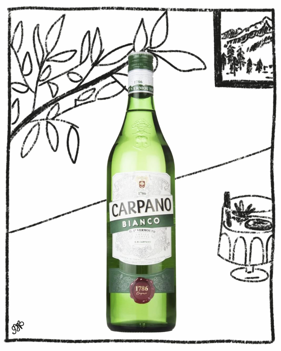 CARPANO BIANCO 1L 14.9% ABV