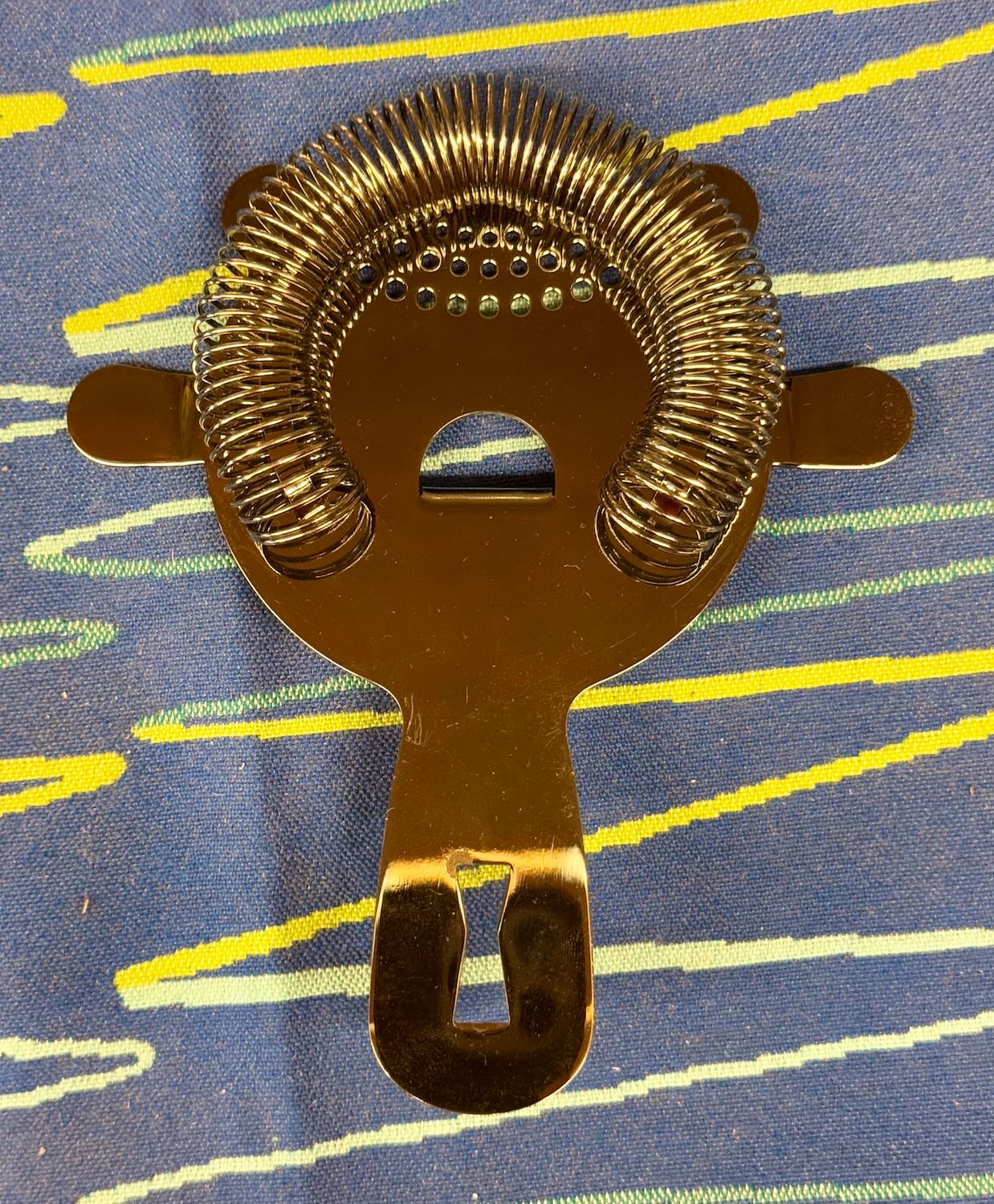 Barfly Four Prong Spring Strainer BLACK