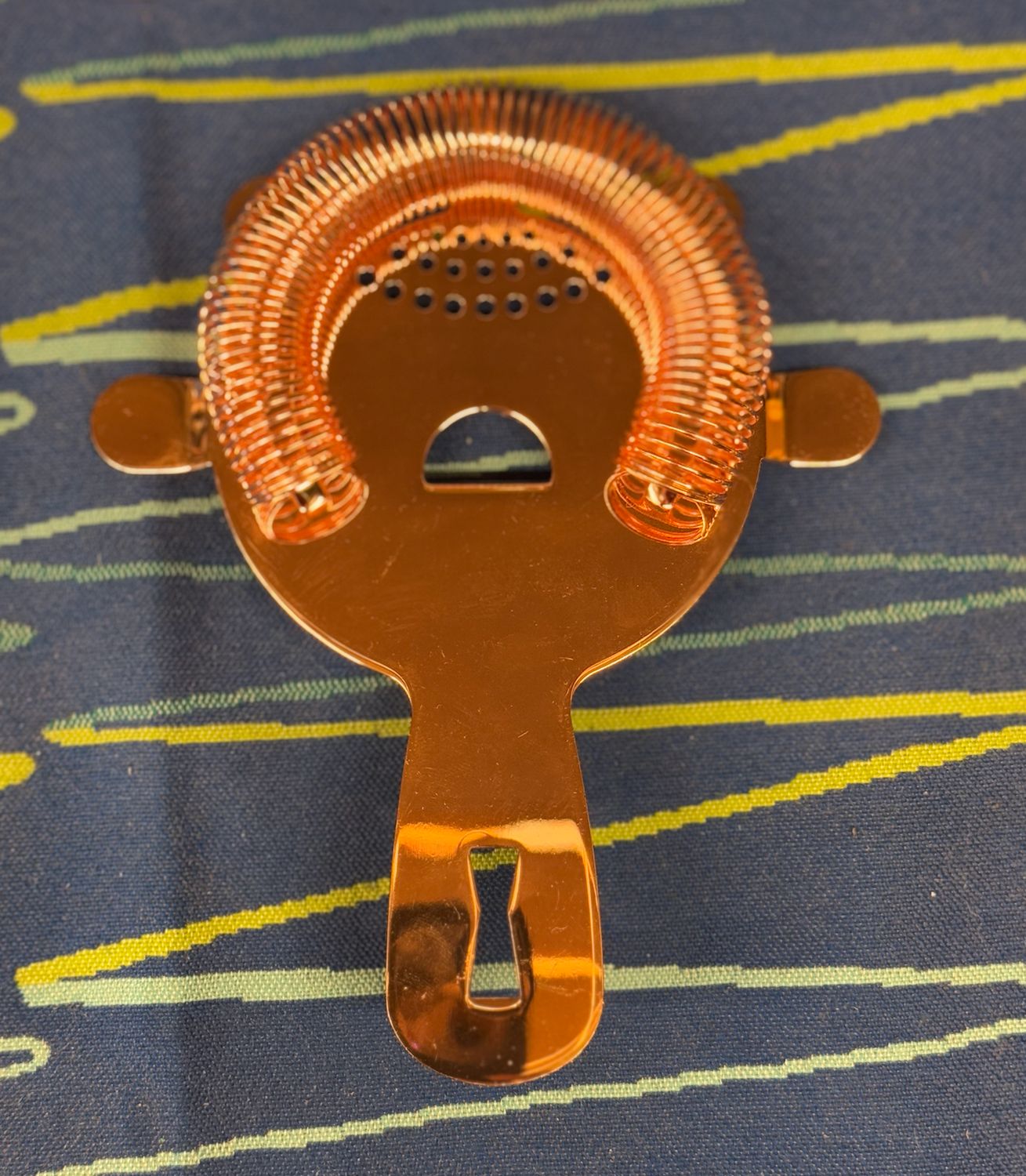 Barfly Four Prong Spring Strainer COPPER