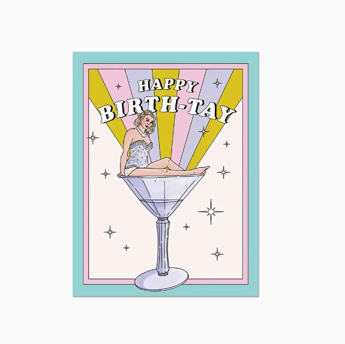 Happy Birth-Tay Greeting Card